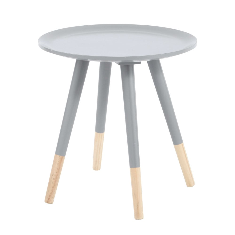 Couchtisch im VintageStil aus Holz, B 40 cm, grau Dekale Couchtisch im VintageStil aus Holz, B 40 cm, grau Dekale