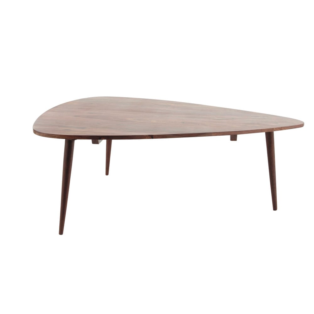 Couchtisch im VintageStil aus massivem Sheeshamholz, B Couchtisch im VintageStil aus massivem Sheeshamholz, B