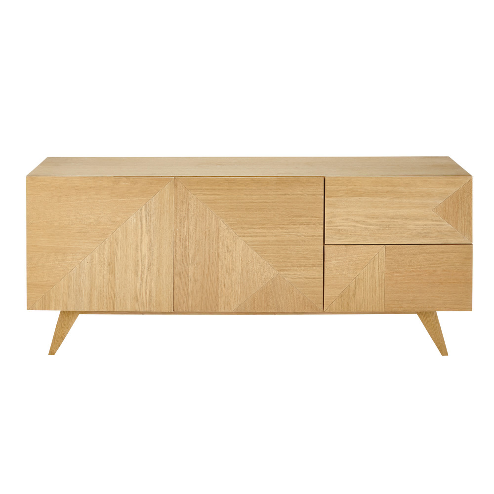 Credenza bassa in legno L 165 cm Origami Maisons du Monde