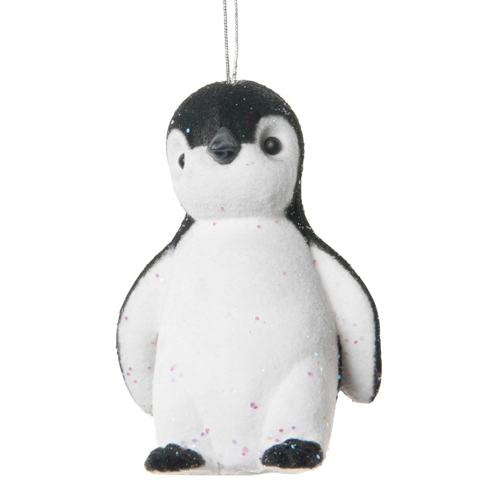 Déco de Noël pingouin pour sapin H 9 cm Maisons du Monde