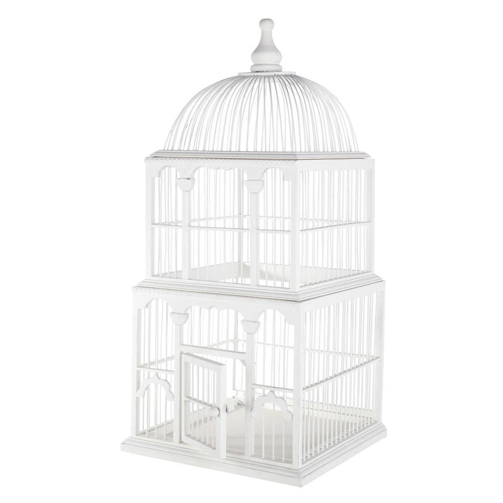 Deko-Käfig Holz weiß Antalya | Maisons du Monde