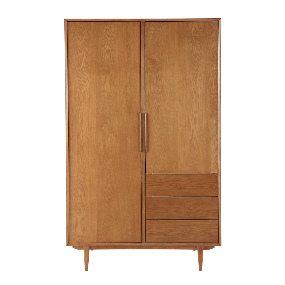 Dressing en chêne massif L 120 cm Portobello Maisons du Monde