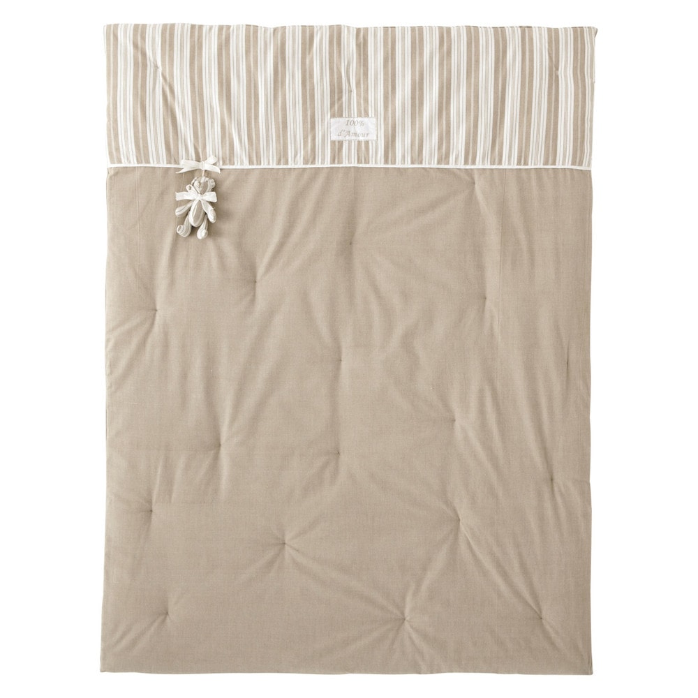 edredon maison du monde 201 dredon enfant en coton beige 100 x 140 cm doodie edredon maison du monde 201 dredon enfant en coton beige 100 x 140 cm doodie