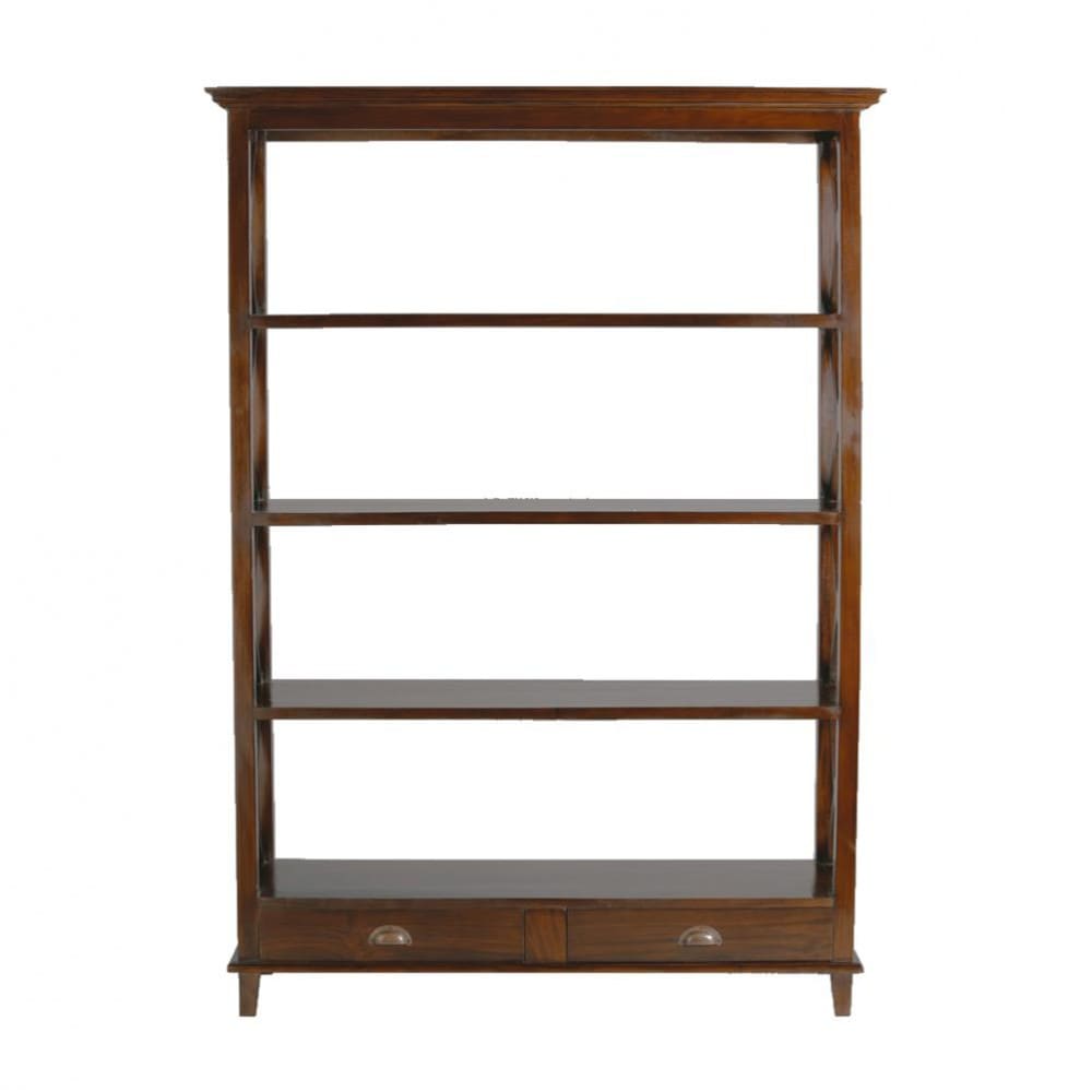 Étagère en mahogany massif L 129 cm Acajou Maisons du Monde