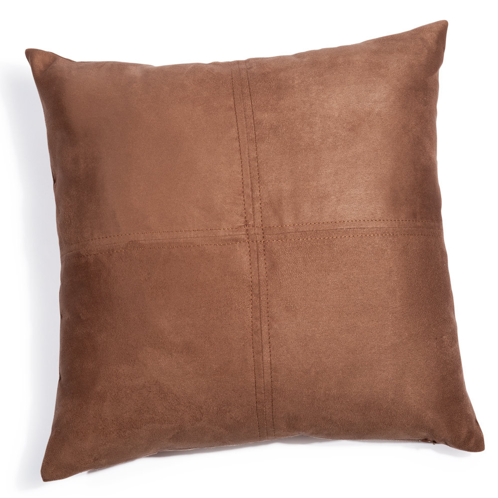 Fabric cushion in beige 60 x 60cm | Maisons du Monde