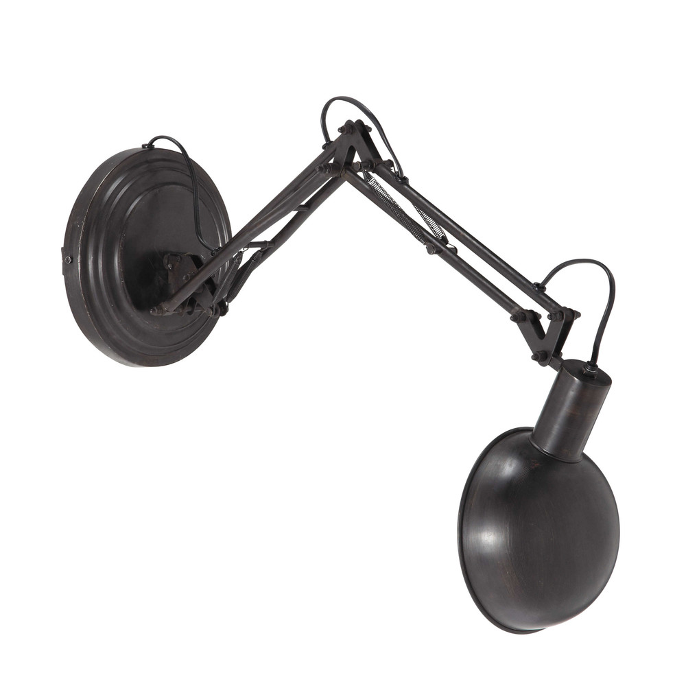 FACTORY bronze effect metal directional wall light H 28cm Maisons du Monde