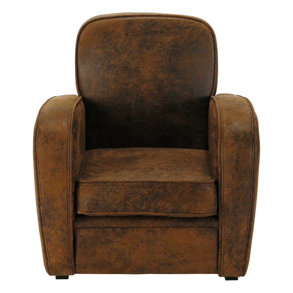 fauteuil club enfant fauteuil club enfant en microsu 232 de marron arizona maisons du monde fauteuil club enfant fauteuil club enfant en microsu 232 de marron arizona maisons du monde