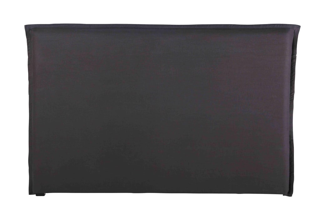 Funda de cabecero 180 cm de lino lavado gris antracita morphÃe ...