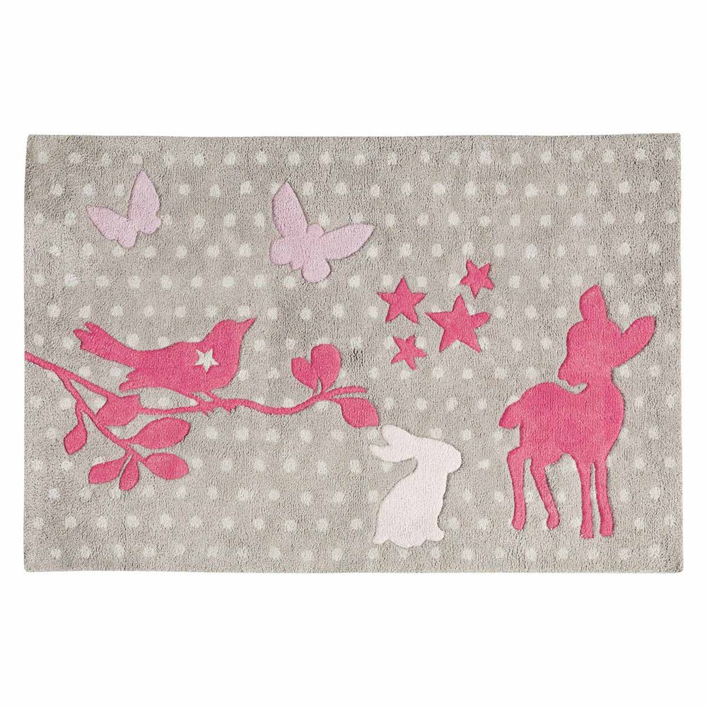 tapijt 80 x 120 grijs katoenen bambi tapijt met stippen 80 x 120 cm tapijt 80 x 120 grijs katoenen bambi tapijt met stippen 80 x 120 cm