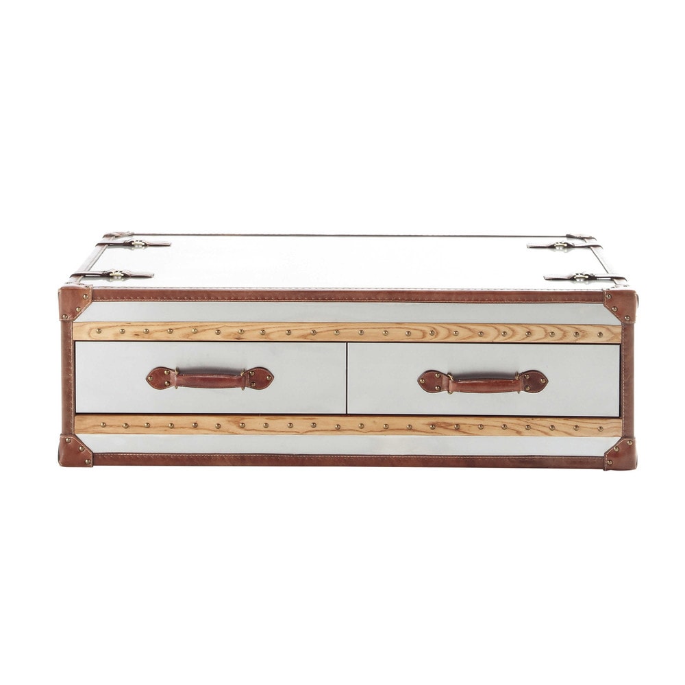 grijze tafel grijze heveahouten en leren salontafel b 123 cm warren grijze tafel grijze heveahouten en leren salontafel b 123 cm warren