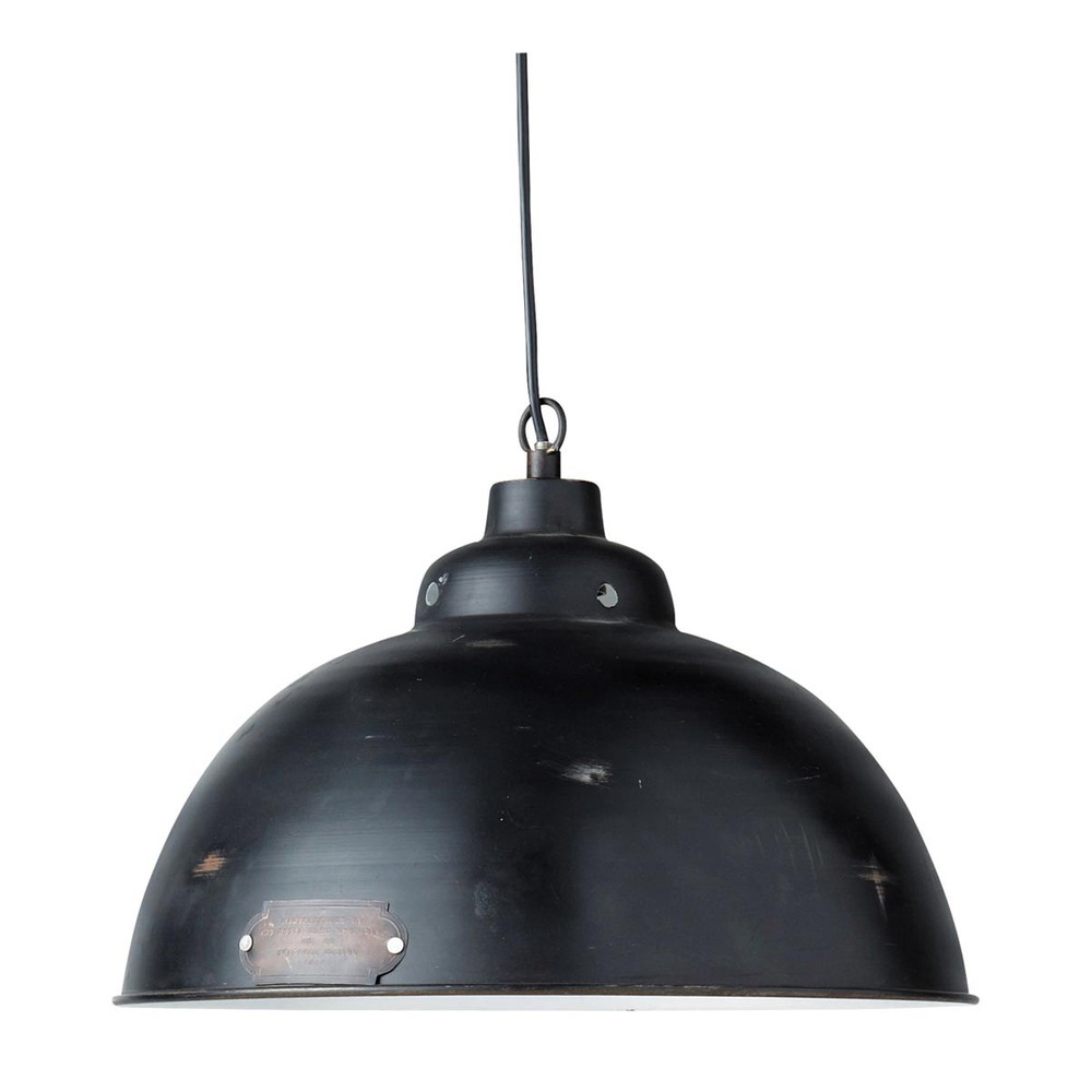 Hängeleuchte HARVEY aus Metall, D 38 cm, schwarz | Maisons du Monde