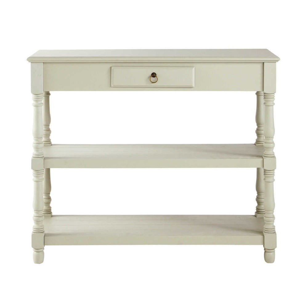 Konsolentisch aus Paulownienholz, B 98 cm, taupe Joséphine | Maisons du