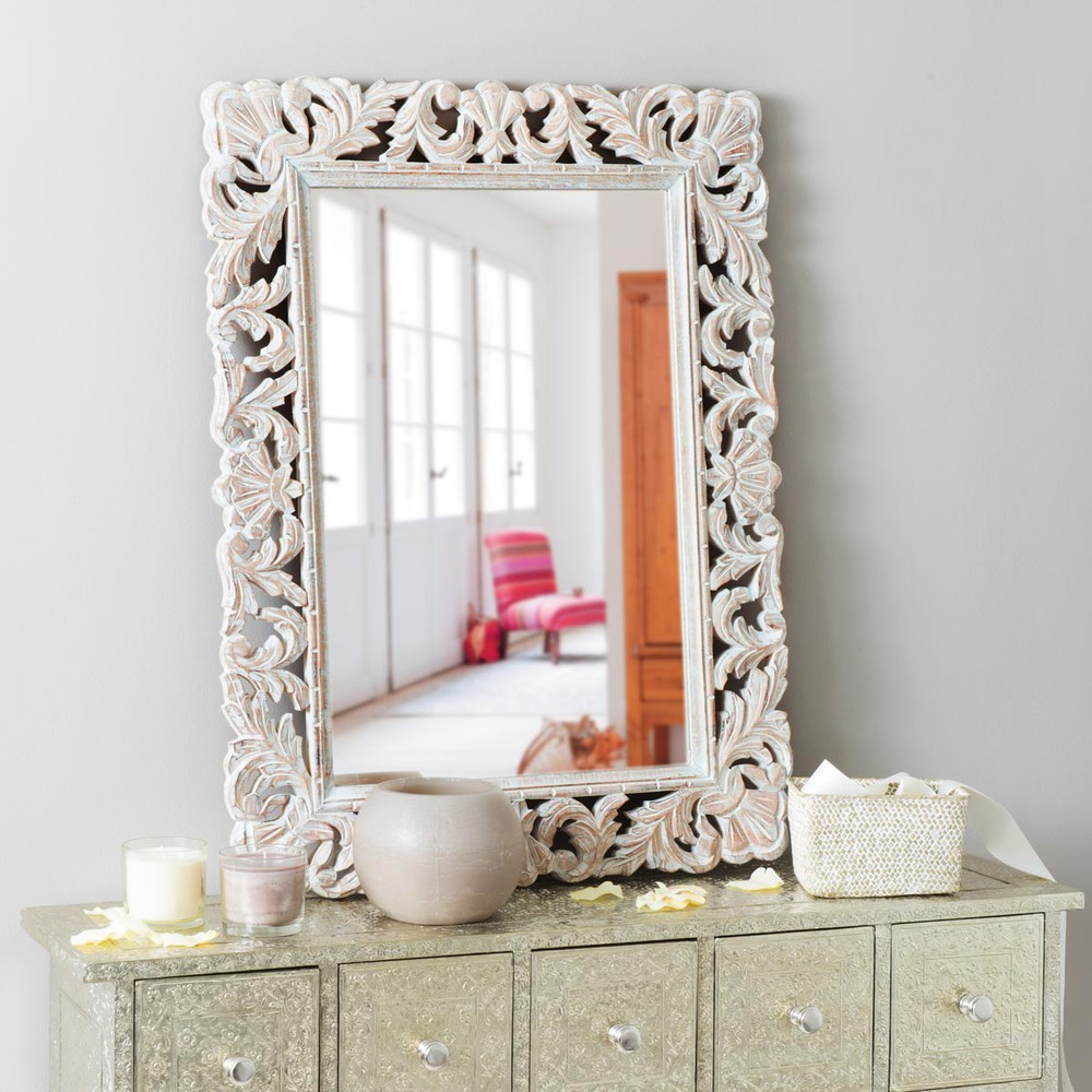 Kyara natural mirror | Maisons du Monde