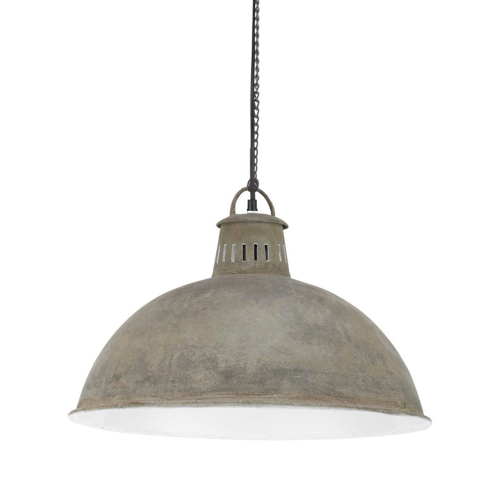 Lampada a sospensione stile industriale in metallo effetto ... Lampade A decorazione Sospensione