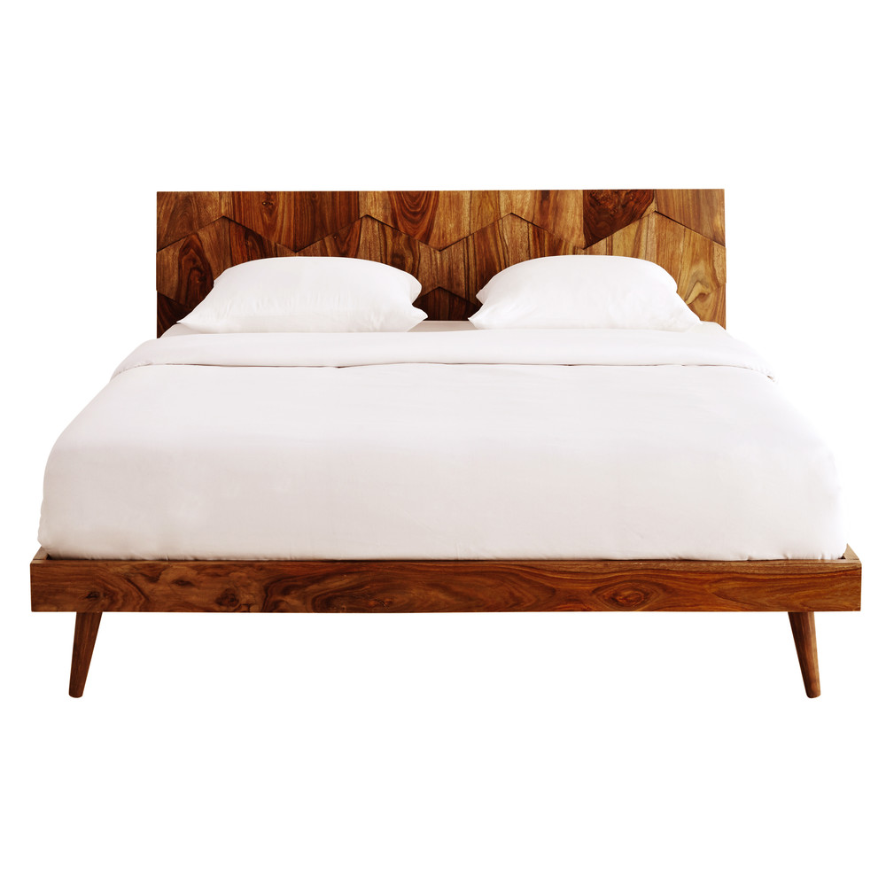 Lits 160 x 200 cm › Lit 160 x 200 cm en bois de sheesham massif ~ Photo Lit En Bois Lits 160 x 200 cm › Lit 160 x 200 cm en bois de sheesham massif ~ Photo Lit En Bois