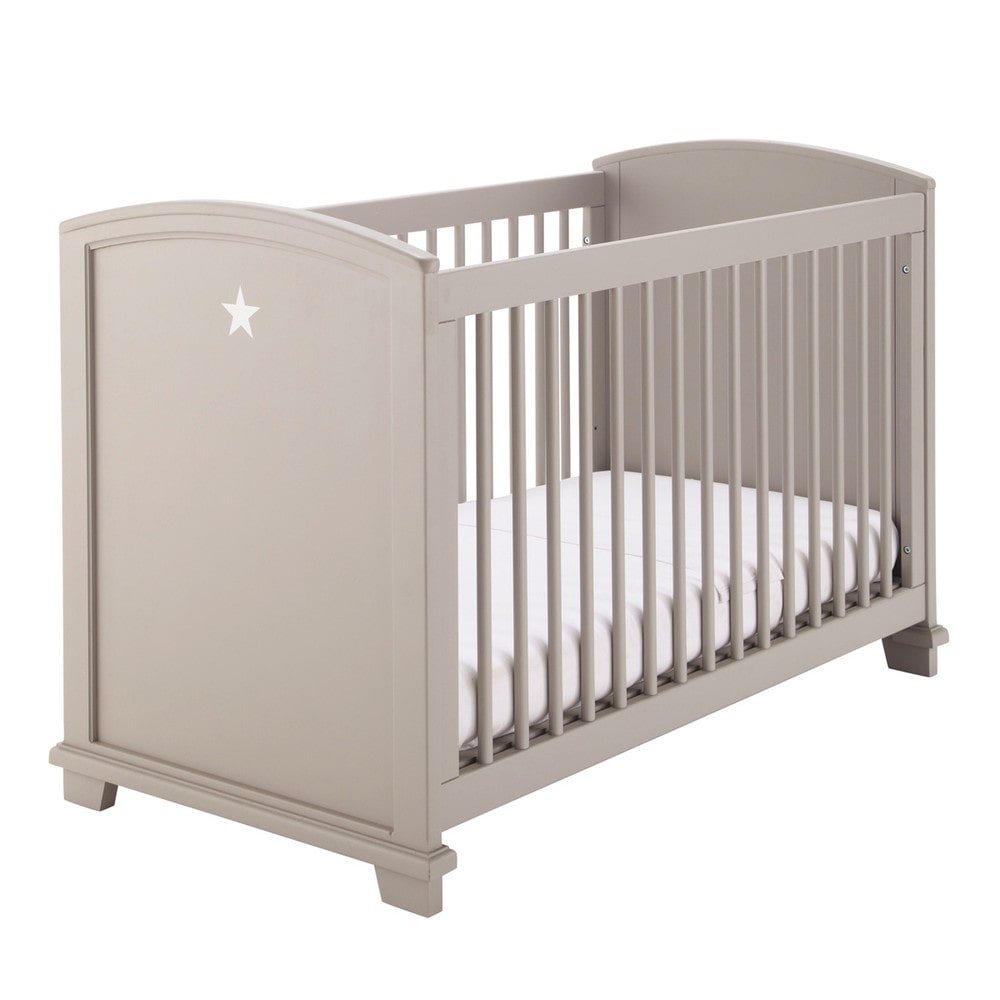 Lit En Bois Bebe : pastel lit b?b? ? barreaux en bois taupe l 131 cm avec ce lit ? Lit En Bois Bebe : pastel lit b?b? ? barreaux en bois taupe l 131 cm avec ce lit ?
