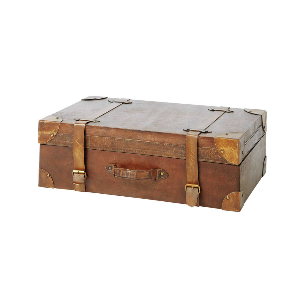 Malle cuir Atlas Maisons du Monde ~ Malle En Bois Maison Du Monde Malle cuir Atlas Maisons du Monde ~ Malle En Bois Maison Du Monde