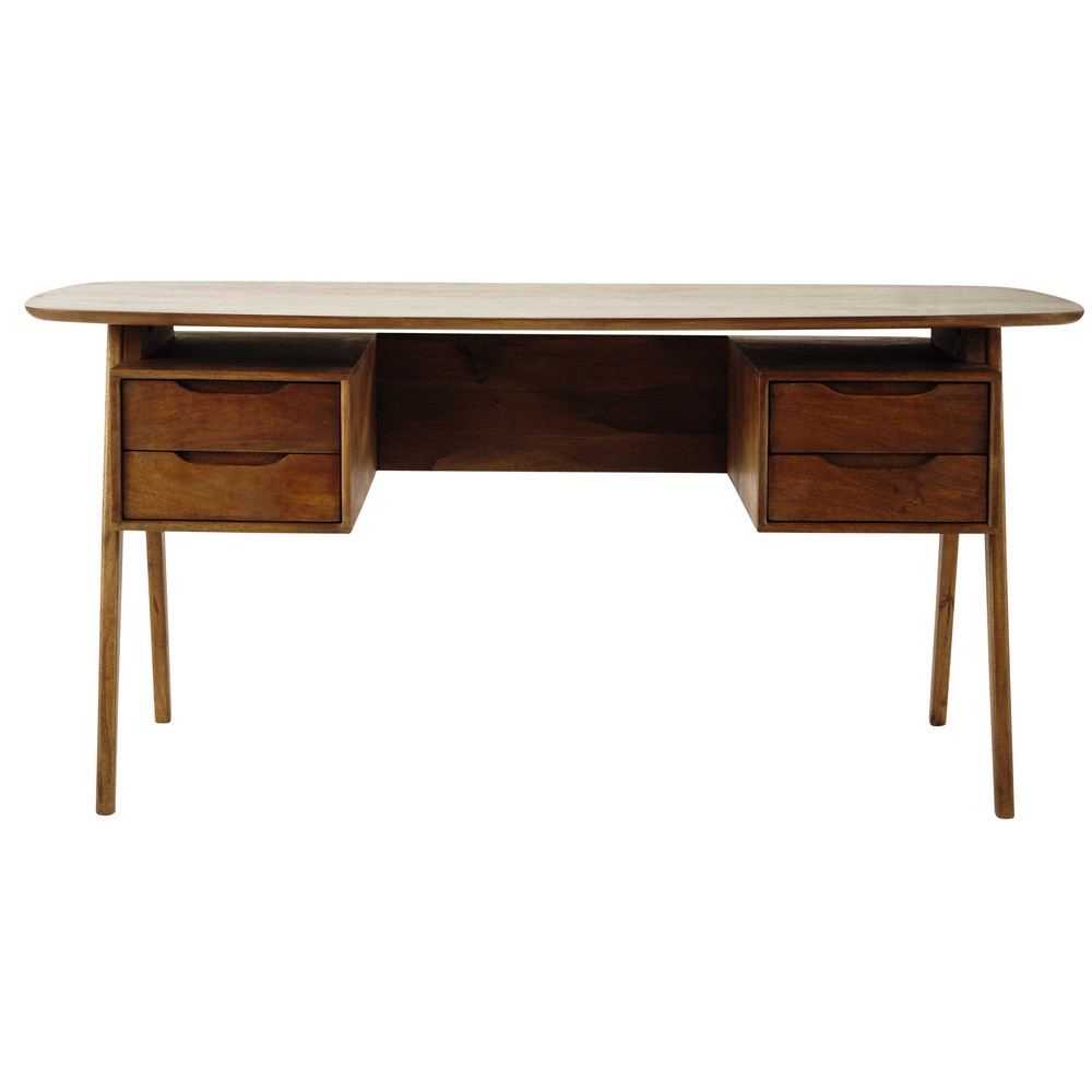 Mango wood vintage desk W 165cm Janeiro Maisons du Monde