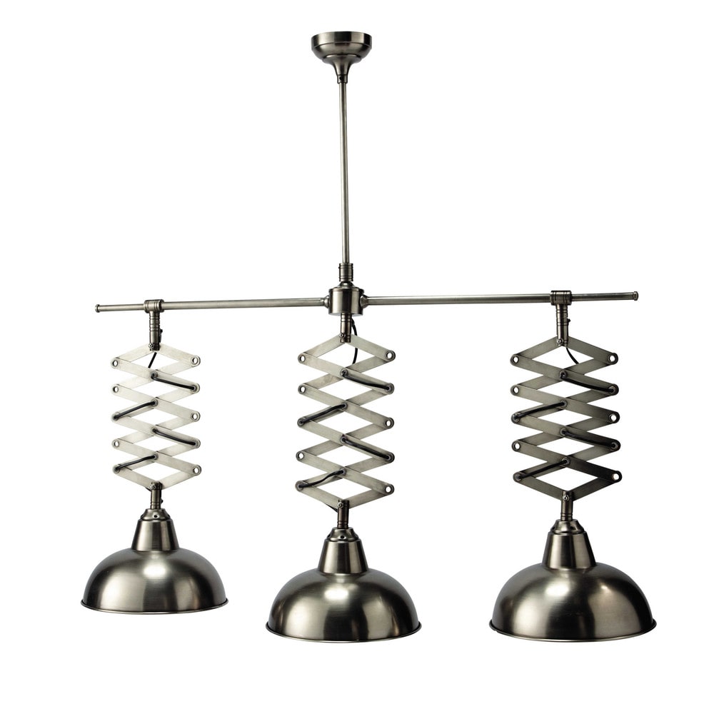 MARSHALL metal triple pendant lamp W 96cm Maisons du Monde