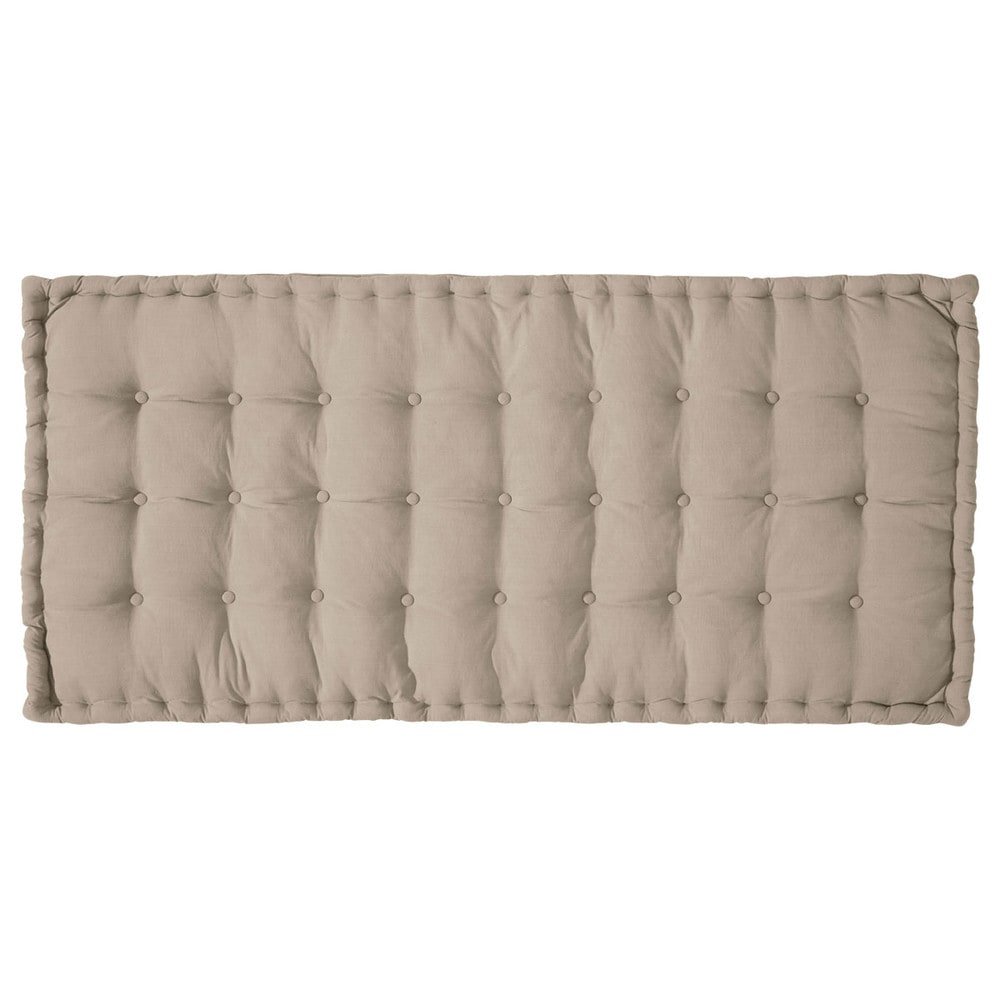 Matelas enfant en coton taupe 90 x 190 cm Maisons du Monde Matelas enfant en coton taupe 90 x 190 cm Maisons du Monde