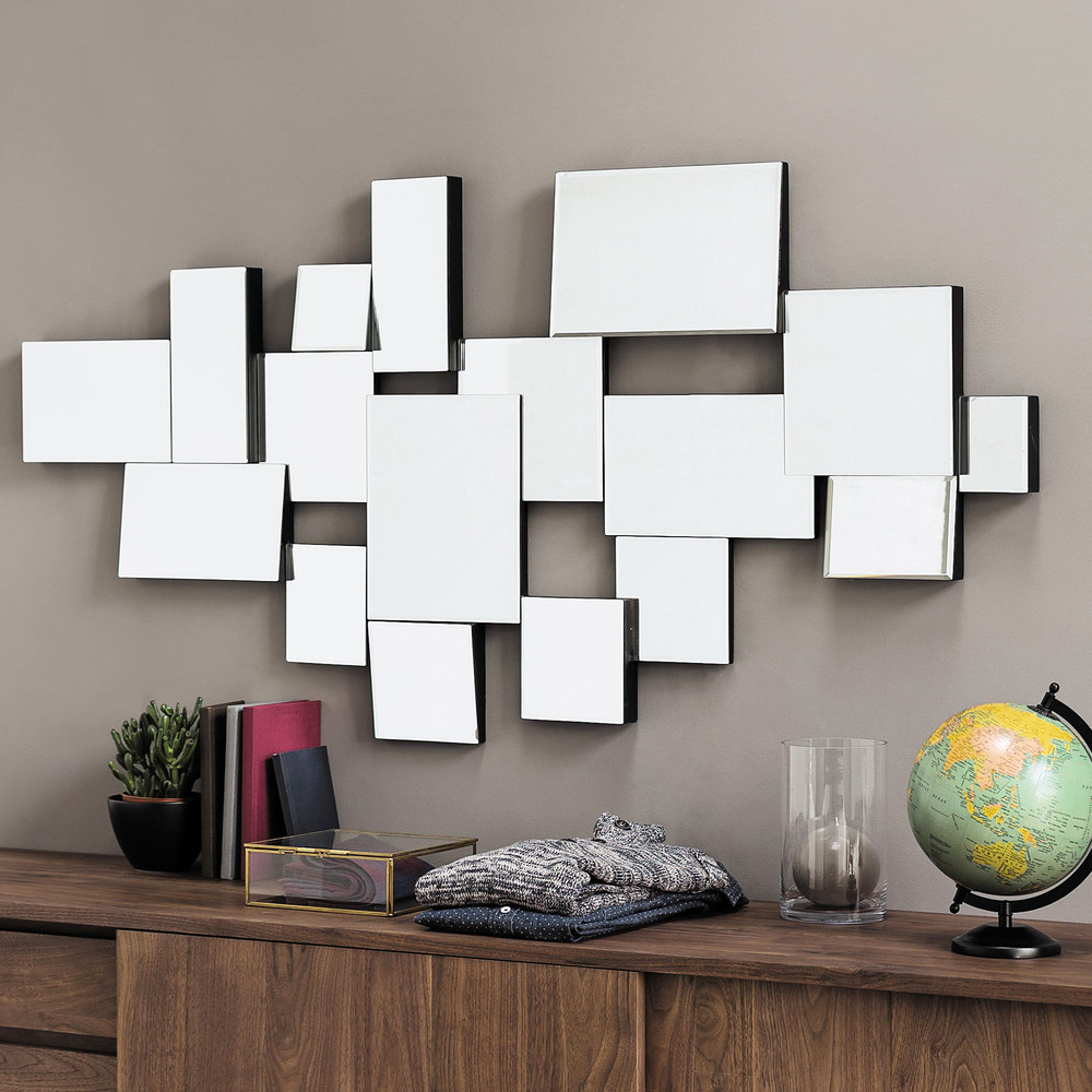 Miroir Bois Flotte Maison Du Monde : ? Miroirs ? Miroir biseaut? en bois noir H 140 cm GRAPHIC Miroir Bois Flotte Maison Du Monde : ? Miroirs ? Miroir biseaut? en bois noir H 140 cm GRAPHIC