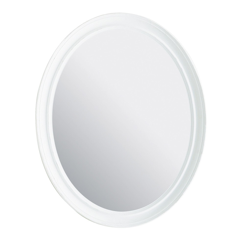 miroir elianne ovale blanc maisons du monde miroir elianne ovale blanc maisons du monde
