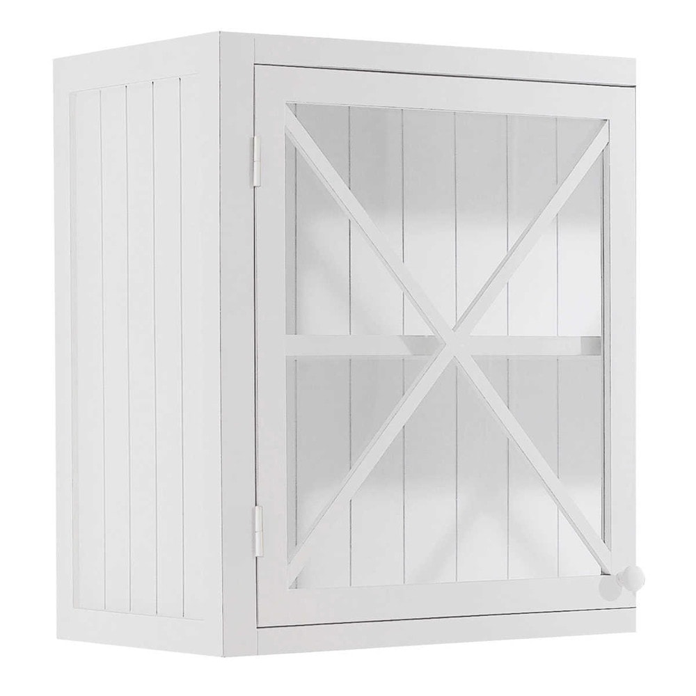 Muebles para la cocina › Mueble alto de cocina acristalado blanco de Muebles para la cocina › Mueble alto de cocina acristalado blanco de