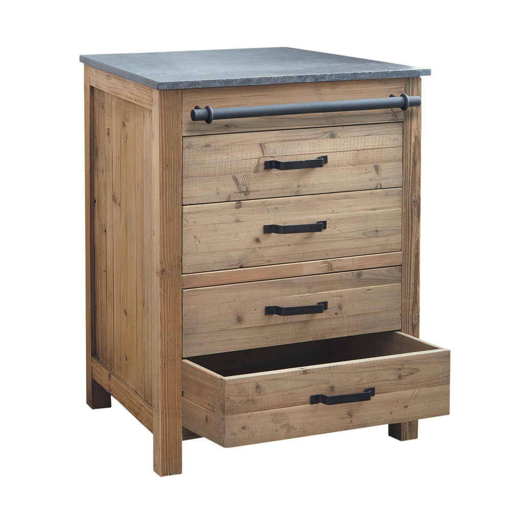 Muebles para la cocina › Mueble bajo de cocina de madera reciclada Muebles para la cocina › Mueble bajo de cocina de madera reciclada