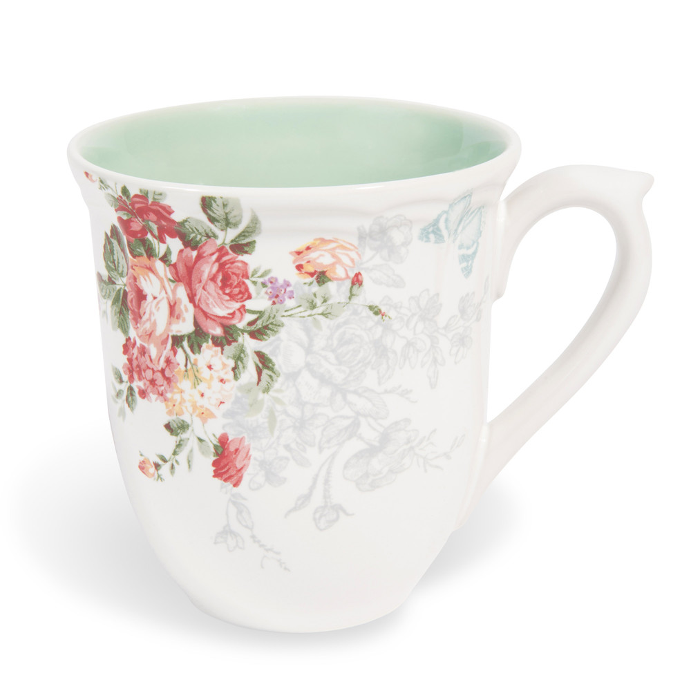 Mug en grès bleu POMPADOUR Maisons du Monde