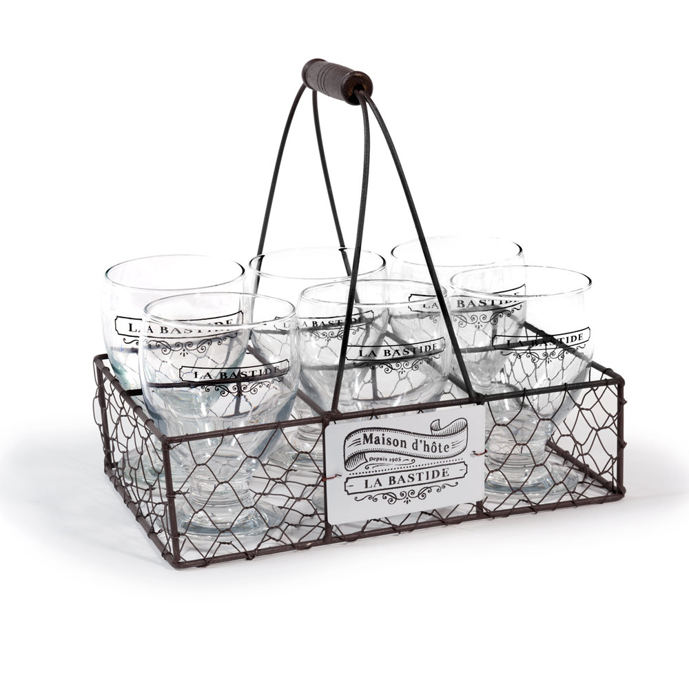 verre maison du monde panier 6 verres en verre maisons d hotes maisons du monde verre maison du monde panier 6 verres en verre maisons d hotes maisons du monde