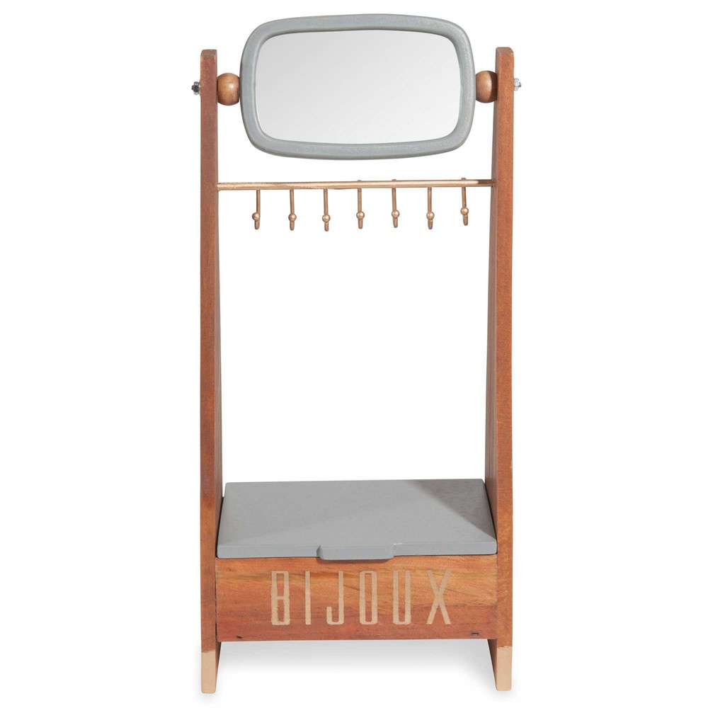 Portebijoux avec miroir en bois H 29 cm MONTISA Maisons du Monde