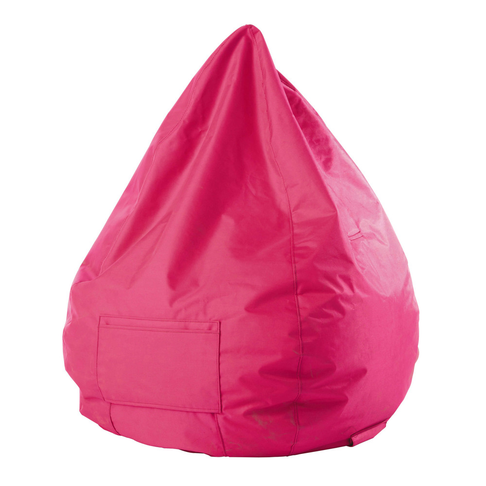 Pouf rosa a pera da giardino in tessuto MULTICO Maisons du Monde