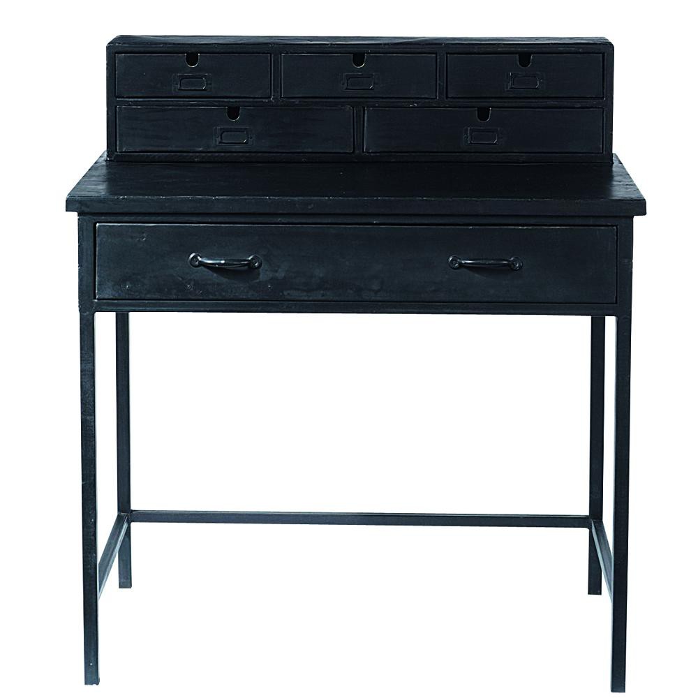 Secretaire maisons du monde legno, metallo, legno scuro, classico ... Tovaglia pvc effetto legno vintage