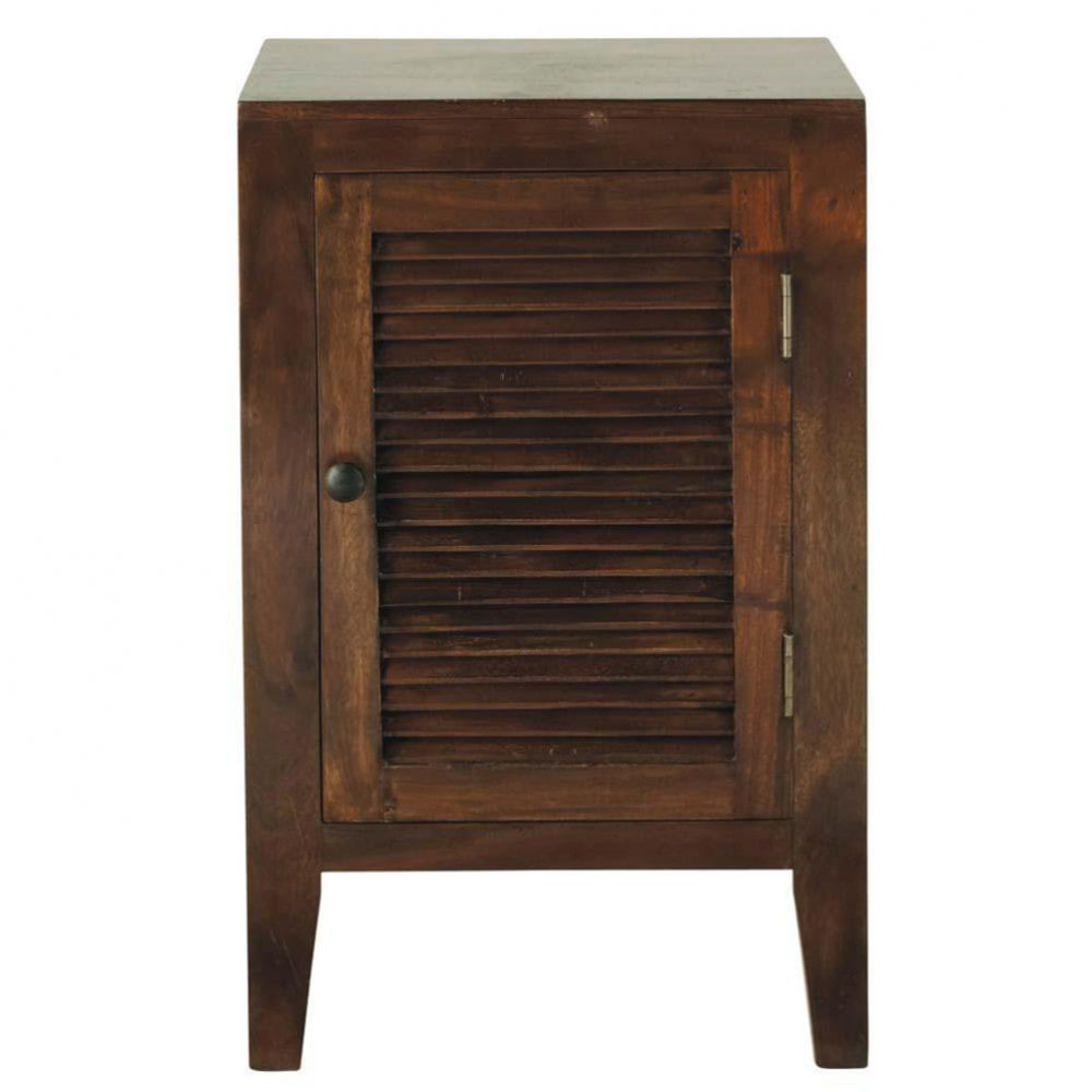 Solid acacia bedside table W 40cm Hanoi Maisons du Monde