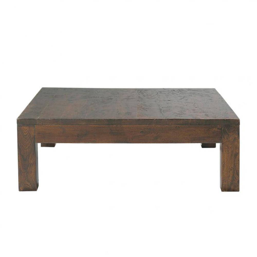 Solid mango wood coffee table W 100cm Bengali Maisons du Monde