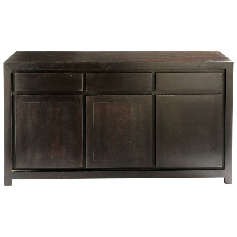 Solid Mango Wood Sideboard in Brown Bengali Maisons du Monde