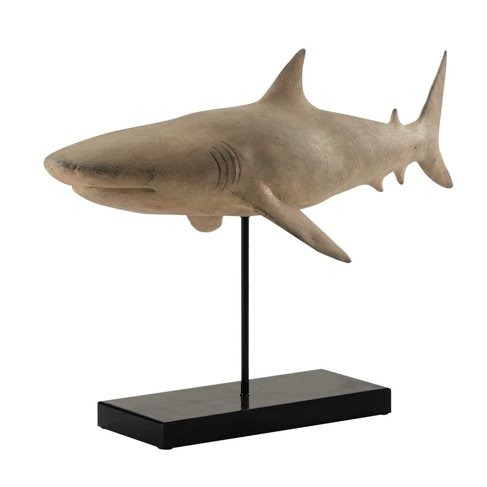 Pendentif Requin En Résine Coloré - Taille Unique - Style Minimaliste Et Naturel