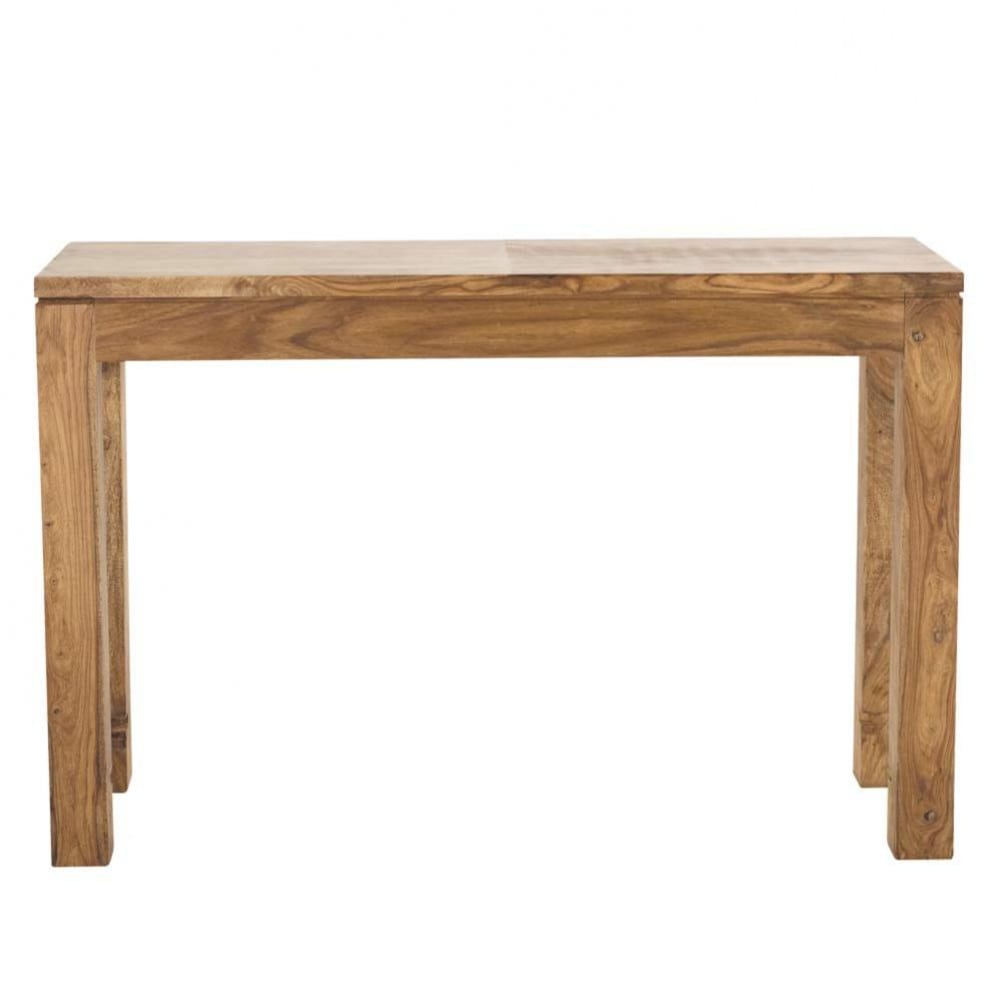 table console bois massif