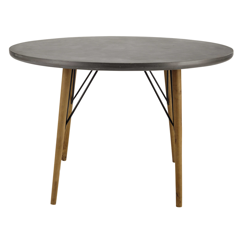 Tavolo rotondo in legno per sala da pranzo d 120 cm cleveland ... Lampade per tavoli rotondi