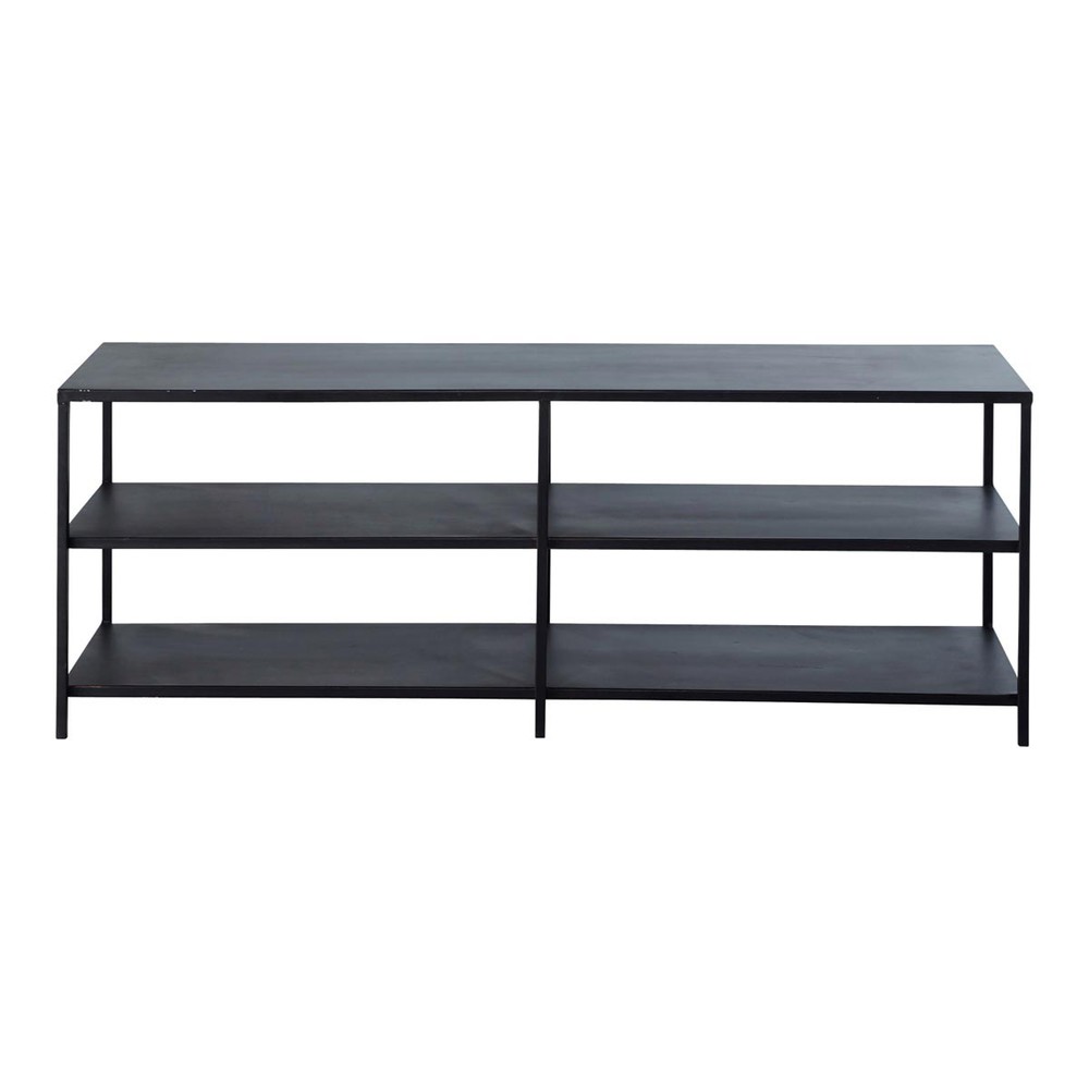 TVLowboard im IndustrialStil aus Metall, B 136 cm, schwarz Edison Maisons # Tv Lowboard Industrial TVLowboard im IndustrialStil aus Metall, B 136 cm, schwarz Edison Maisons # Tv Lowboard Industrial