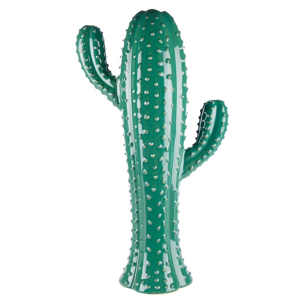 Vase cactus en céramique verte H.58cm PALMITO Maisons du Monde