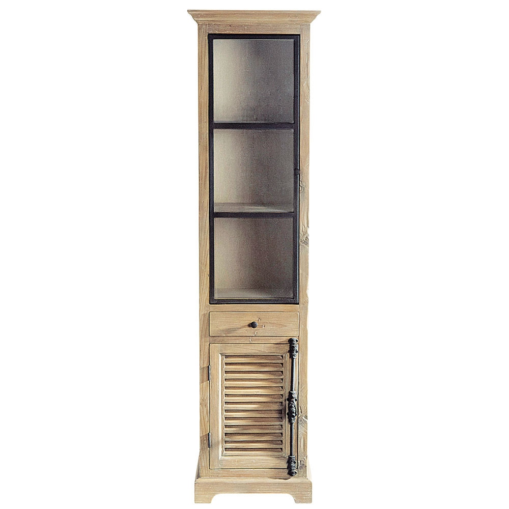 Vitrine en bois recyclé L 52 cm Persiennes Maisons du Monde -> Vitrine En Bois Vitrine en bois recyclé L 52 cm Persiennes Maisons du Monde -> Vitrine En Bois