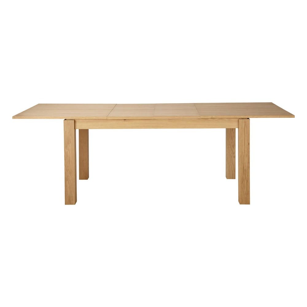 Wooden extending dining table W 160cm Danube Maisons du Monde