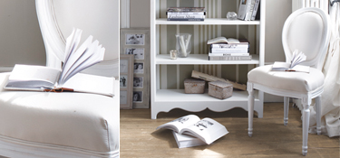 Silla marfil 