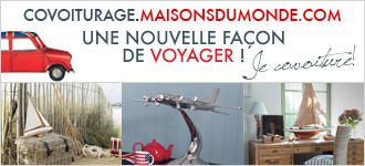 Covoiturage avec Maisons du Monde