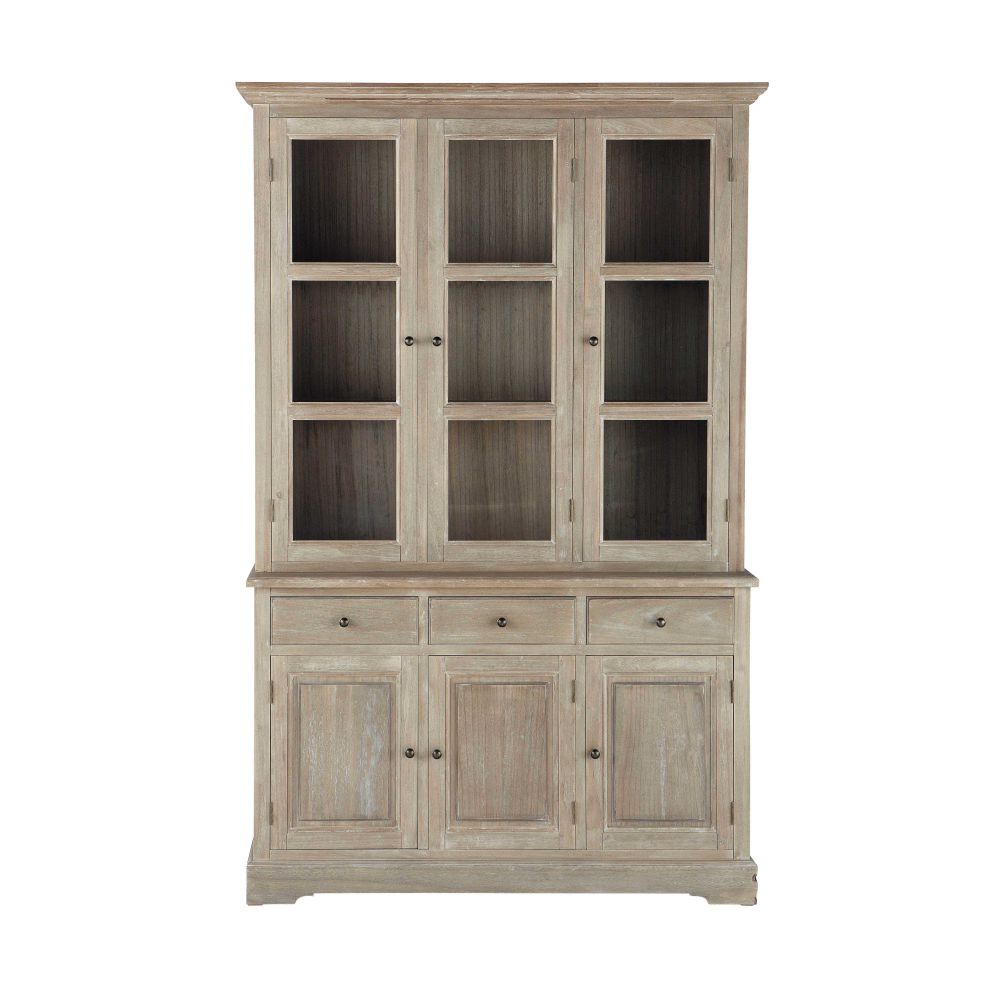 Nice Maison Du Monde Vaisselier #1: Vaisselier En Bois De Paulownia Grisé L 130 Cm Cavaillon | Maisons Du Monde Nice Maison Du Monde Vaisselier #1: Vaisselier En Bois De Paulownia Grisé L 130 Cm Cavaillon | Maisons Du Monde