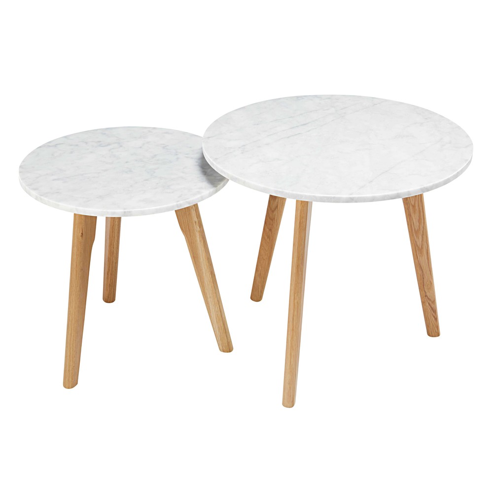 table d appoint maison du monde 2 tables gigognes en marbre et ch 234 ne maisons du monde table d appoint maison du monde 2 tables gigognes en marbre et ch 234 ne maisons du monde