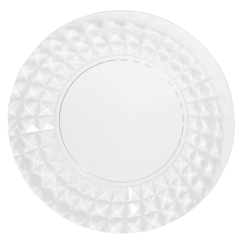 Assiette en plastique transparent CARAT Maisons du Monde