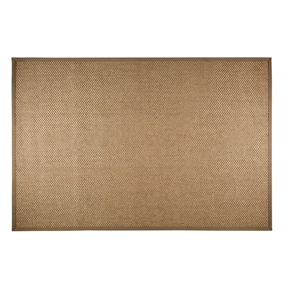 Bastide Sisal Woven Rug In Beige 200 X 300 Cm Maisons Du Monde