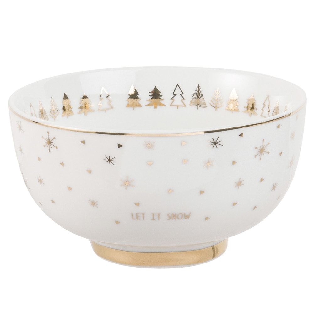 Alessi Bol En Porcelaine Dressed - Set De 4 - Blanc Avec Décoration Relief - Design Marcel Wanders